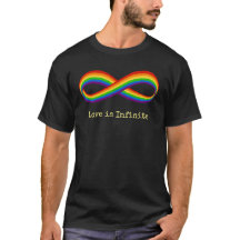 Liebe des unendlichen Regenbogens Symbol des benut