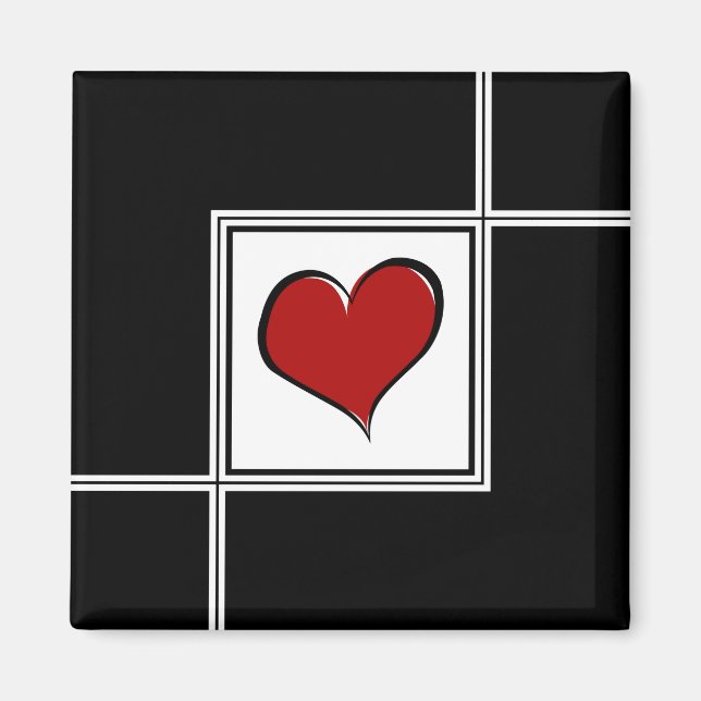 Liebe Design Magnet (Vorne)