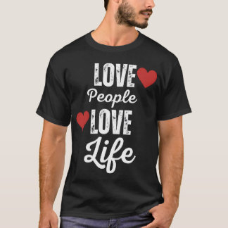 Liebe Design T-Shirt-Geschenk für geliebte Mensche T-Shirt
