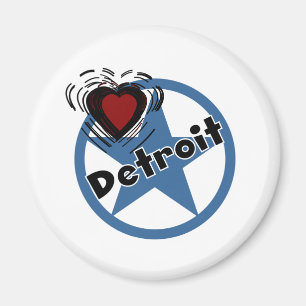 Liebe Detroit Magnet