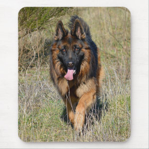 Liebe Deutsche Schäferhund Welpe Hund Mauspad