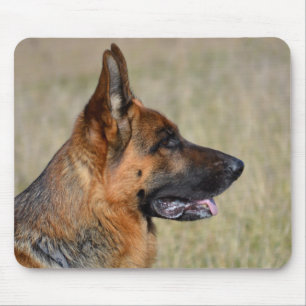 Liebe Deutsche Schäferhund Welpe Hund Mauspad