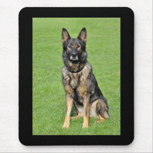 Liebe Deutscher Schäferhund Welpe Hund Mauspad