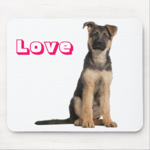 Liebe Deutscher Schäferhund Welpen Hund Computer M Mousepad