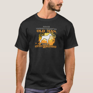 Liebe Deutsches Drahthaar Pointer Funny Geschenk T-Shirt