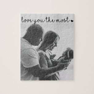 liebe dich am meisten mit einfachem modernen Herz