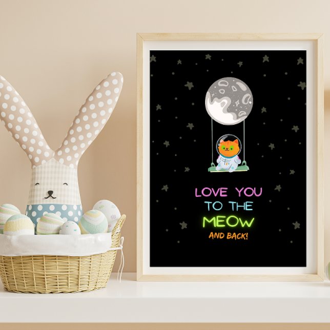 Liebe dich auf das Meau und zurück Poster (Von Creator hochgeladen)