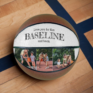 Liebe dich bis zur Grundlinie und zurück - 3 Foto Basketball