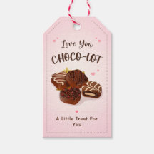 Liebe dich Choco-lot Pun Schokoladen Praline Truff