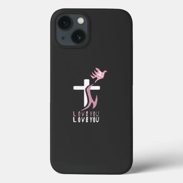 Liebe dich Kunstdesign  Case-Mate iPhone Hülle (Rückseite)