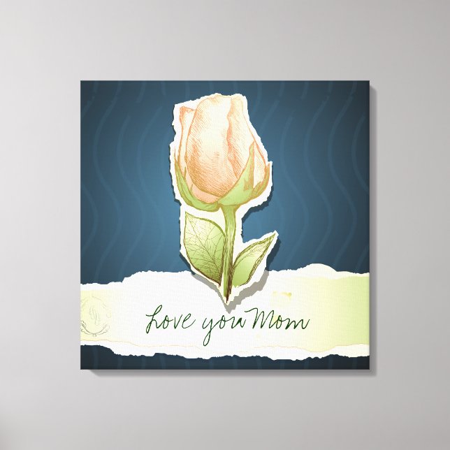 Liebe dich Mama, Leinwand (Vorderseite)