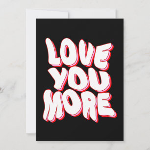 LIEBE DICH MEHR FEIERTAGSKARTE