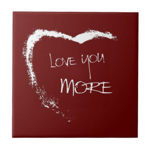 Liebe dich mehr fliese