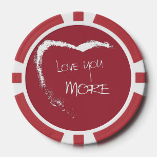 Liebe dich mehr pokerchips