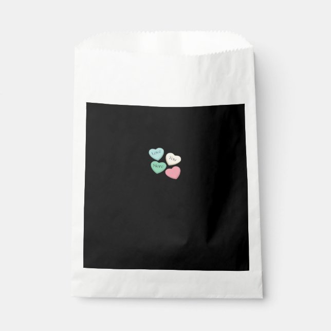 Liebe dich mehr Signature Design  Geschenktütchen (Vorderseite)