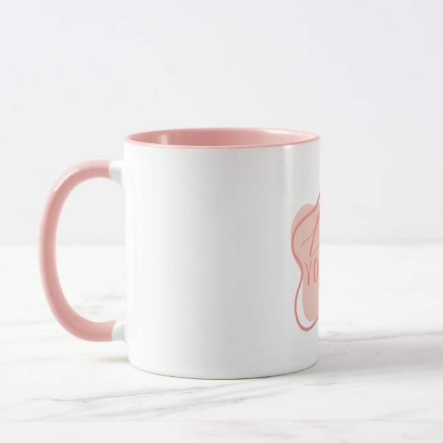 Liebe dich selbst  tasse (Links)