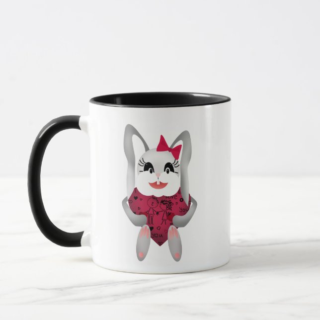 Liebe dich tasse (Links)