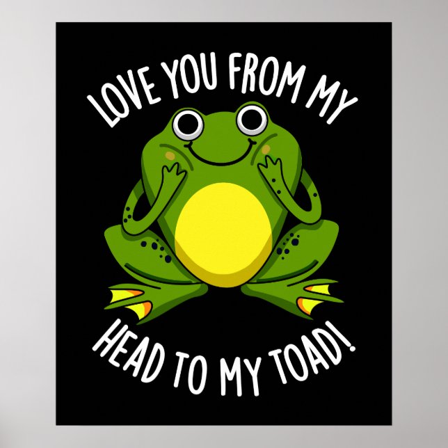Liebe dich von meinem Kopf bis zu meinem Totendunk Poster (Vorne)