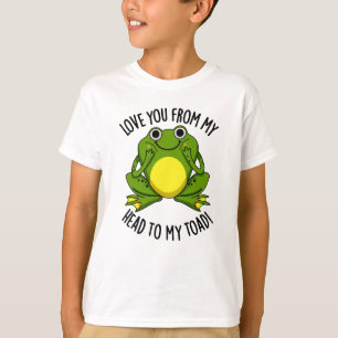 Liebe dich von meinem Kopf zu meinem toad Funny An T-Shirt