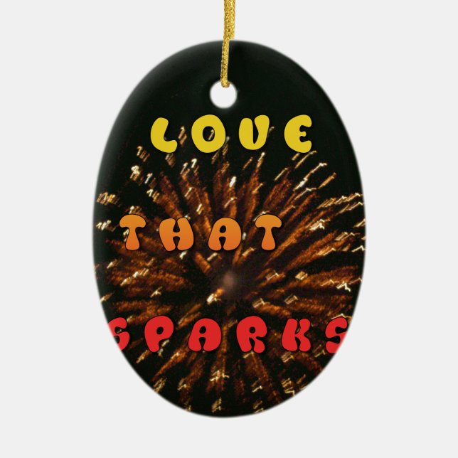 Liebe, die Abstrakte Kunstdesign drucken lässt Keramik Ornament (Vorne)