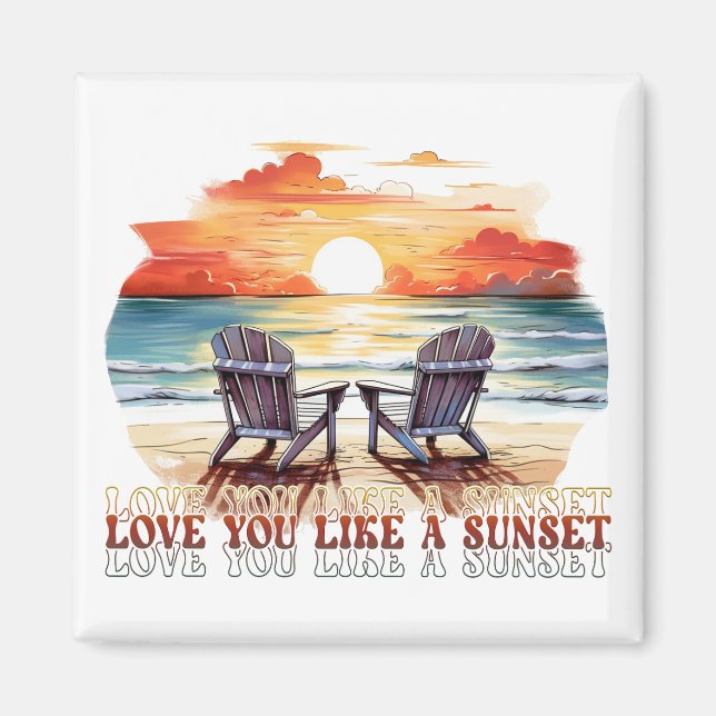 Liebe, die du magst magnet (Vorne)