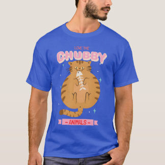 Liebe die molligen Tiere 8 Geschenk T-Shirt