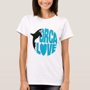 Liebe die Orcas! T-Shirt
