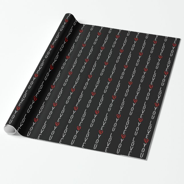 Liebe, die Sie hören Geschenkpapier (Ungerollt)