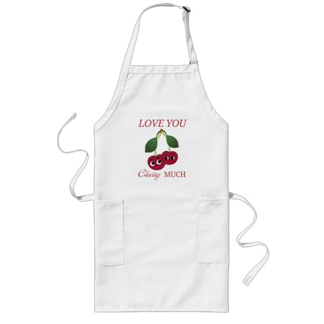 LIEBE, DIE SIE SEHR ÜBERPRÜFEN LANGE SCHÜRZE (Vorne)