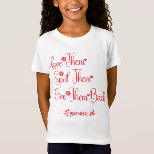 Liebe, die sie verwischt haben, geben ihnen Oma Fu T-Shirt
