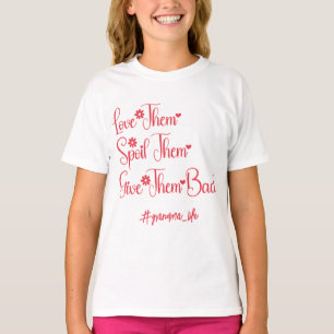 Liebe, die sie verwischt haben, geben ihnen Oma Fu T-Shirt