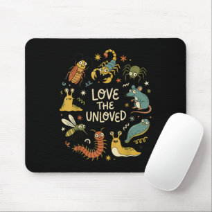 Liebe die Unbeliebten Süße Cartoon-Insekten Lustig Mousepad