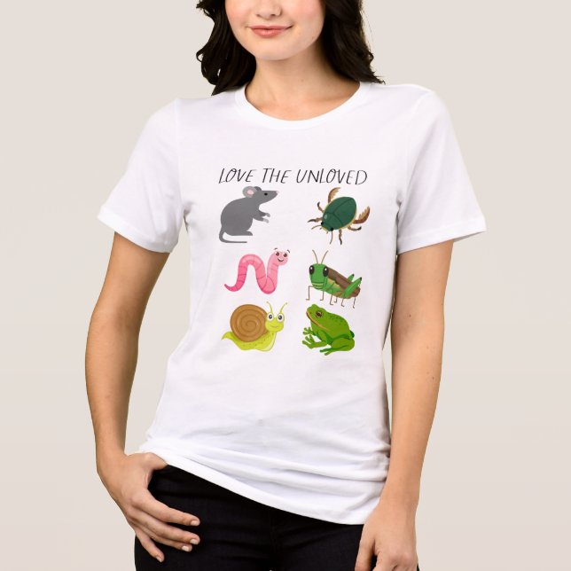 Liebe Die ungeliebte Kindheit des Bewusstseins für Tri-Blend Shirt (Vorderseite)