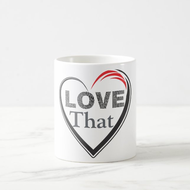 Liebe diese Kaffeetasse (Mittel)