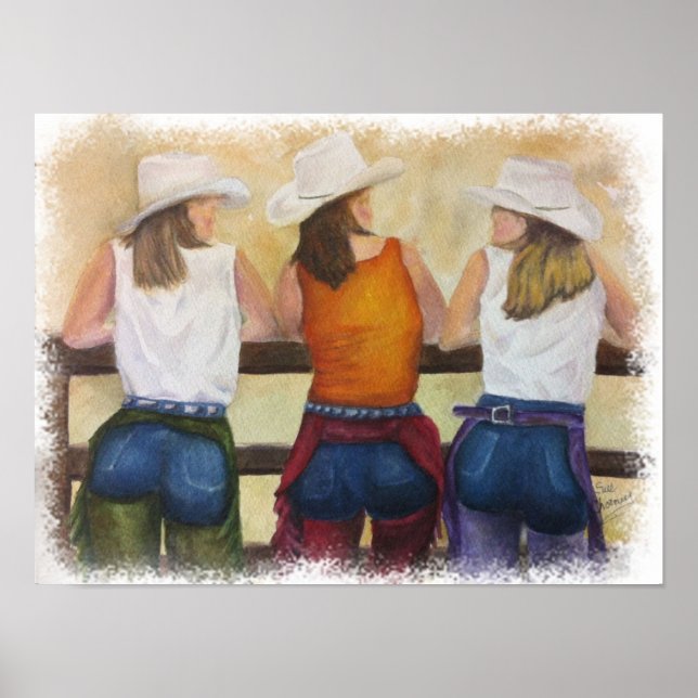 Liebe dieser Cowgirls Poster (Vorne)