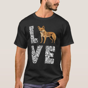 Liebe Dingo Leopard Dingo Australian Wild Dog T-Shirt