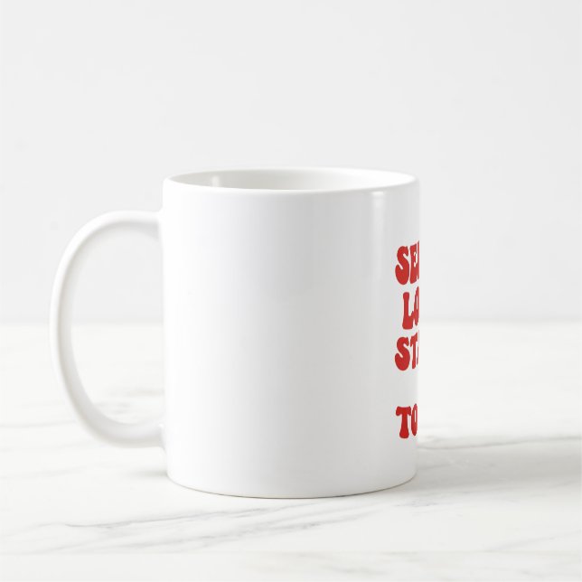 Liebe direkt zum Valentinstag Kaffeetasse (Links)