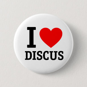 Liebe Discus Button
