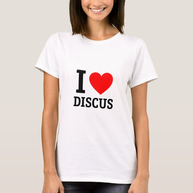 Liebe Discus T-Shirt (Vorderseite)
