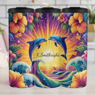 Liebe Dolphin Thermosbecher