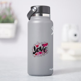 Liebe doodle Art valentine Aufkleber