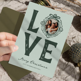 Liebe Doodle Foto Weihnachten