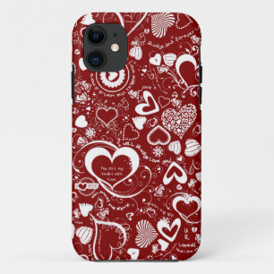 Liebe Doodles Case-Mate iPhone Hülle
