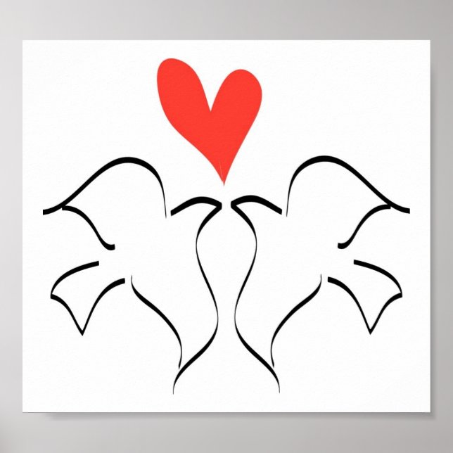 Liebe Doves Poster (Vorne)