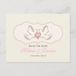 Liebe Doves Postkarte
