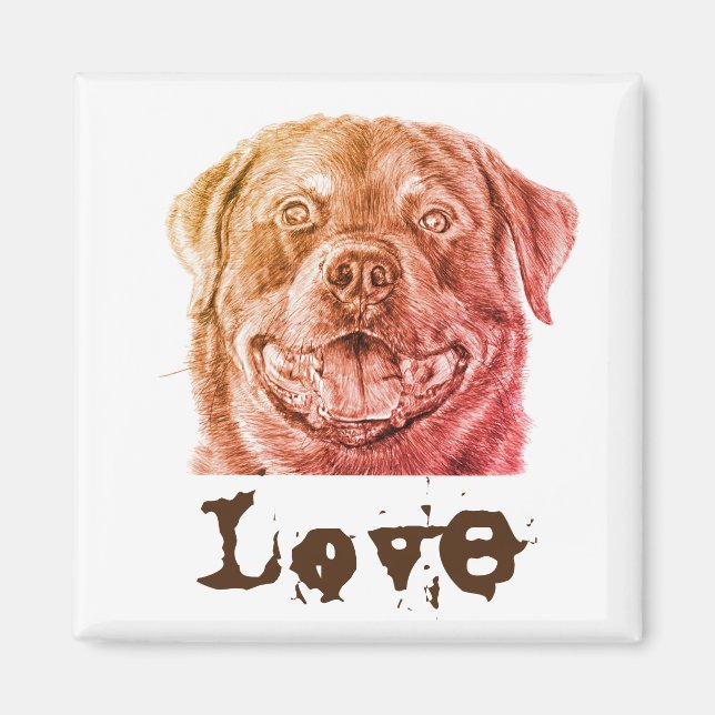 Liebe drehen magnet (Vorne)