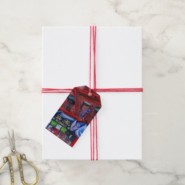 Liebe du nicht rot? geschenkanhänger (Mit Garn)