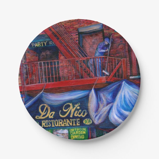 Liebe du nicht rot? pappteller (Vorderseite)