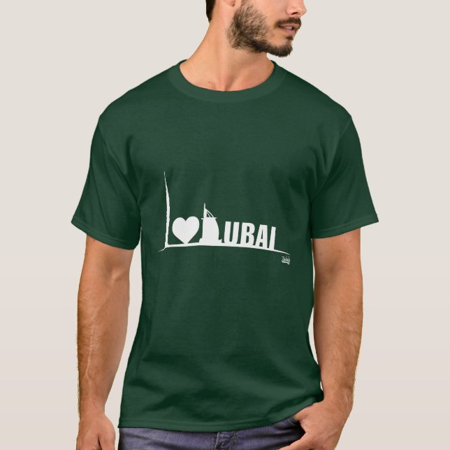 Liebe Dubai Geschenk T-Shirt (Vorderseite)