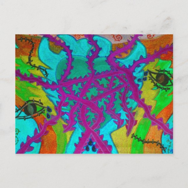 Liebe durch Thorns Postkarte (Vorderseite)